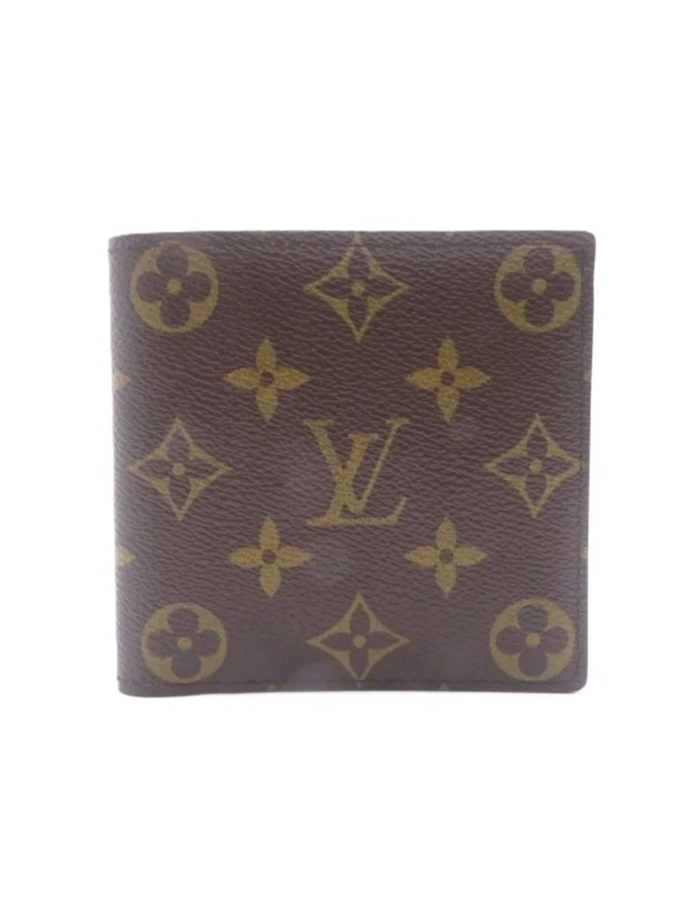 Louis Vuitton Portefeuille Cartes Credit Monet Monogram Bifold Wallet Canvas
